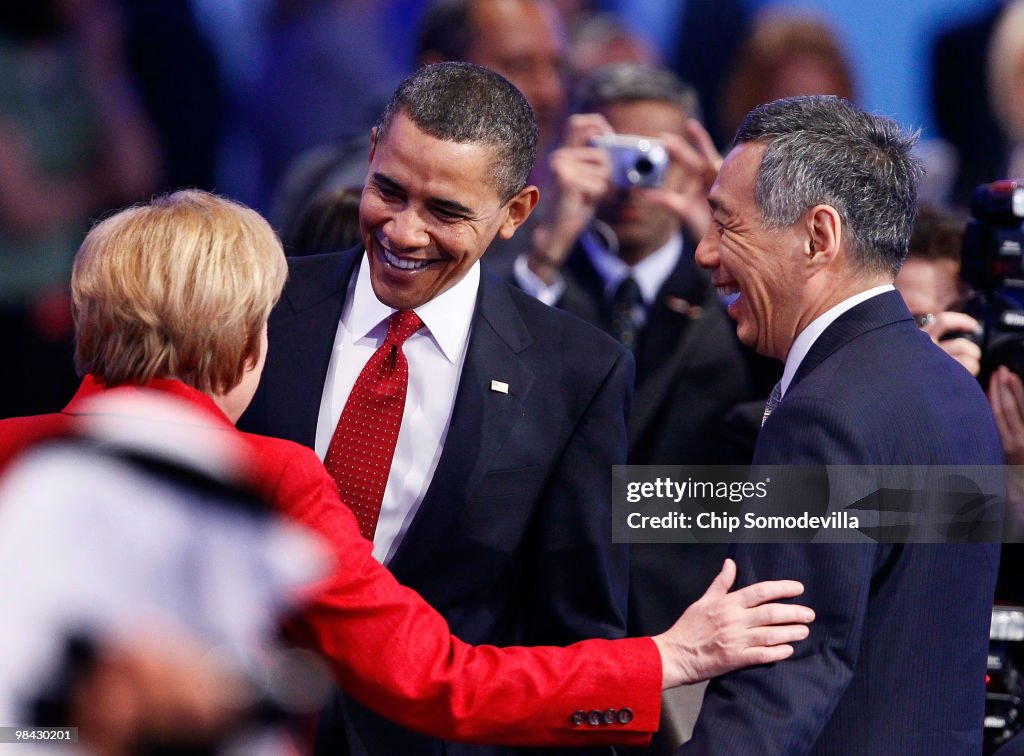 President Obama Hosts World Leaders At Nuclear Security Summit