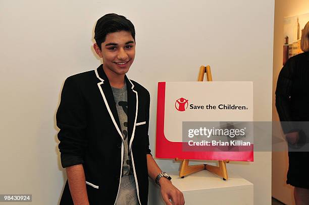Actor Mark Indelicato attends an "Ugly Betty" charity auction at Axelle Fine Arts Gallery Ltd on April 12, 2010 in New York City.