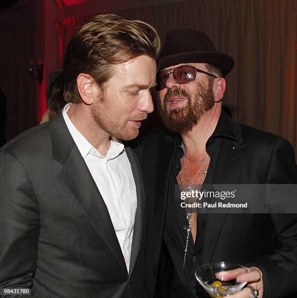 Actor Ewan McGregor and musician Dave Stewart attend 2009 Go Campaign's "Go Go Gala" honoring Blake Mycoskie, founder and Chief Shoe Giver of TOMS...