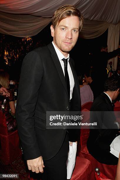 Ewan McGregor attends "The Men Who Stare At Goats" After Party at the Venice Casino during the 66th Venice Film Festival on September 8, 2009 in...