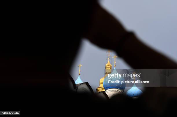 June 2018, Kazan, Russia - Soccer, World Cup, National Team: The Cathedral of the Annunciation inside the Kazan Kremlin. Photo: Ina Fassbender/dpa