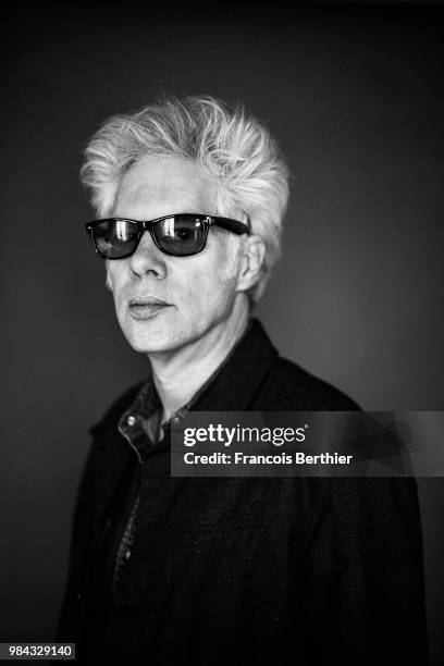 Filmmaker Jim Jarmusch is photographed for Self Assignment, on November 2016 in Paris, France. . .