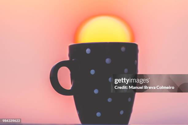 good morning - solar eclipse stock-fotos und bilder