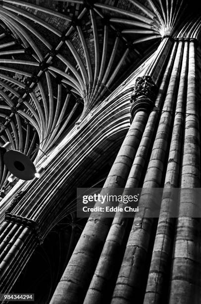 exeter cathedral (1) - exeter cathedral stock pictures, royalty-free photos & images