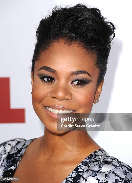 Regina Hall attends the "Death At A Funeral" Los Angeles Premiere at Pacific's Cinerama Dome on April 12, 2010 in Hollywood, California.