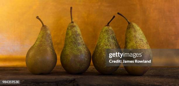 four pears - baobab fruit stock-fotos und bilder