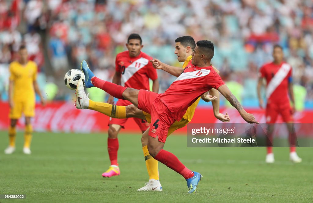 Australia v Peru: Group C - 2018 FIFA World Cup Russia