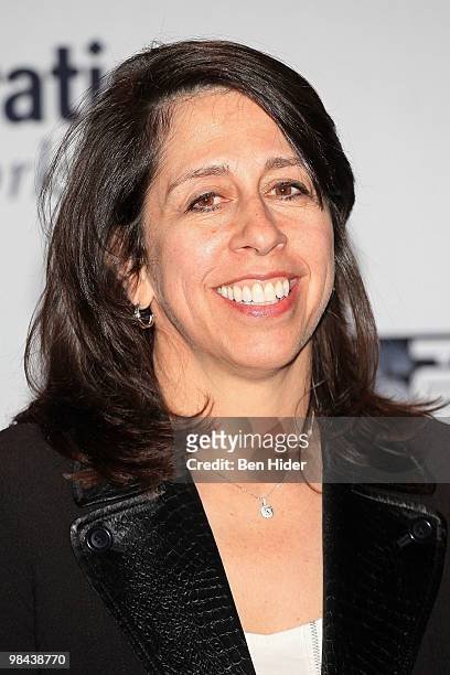 President of the WNBA Donna Orender attends the UJA-Federation of New York's Sports for Youth at the Grand Hyatt Hotel on April 13, 2010 in New York...