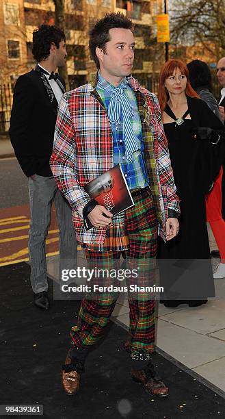 Rufus Wainwright attends The Prima Donna Opening Night at Sadler's Wells Theatre on April 12, 2010 in London, England.