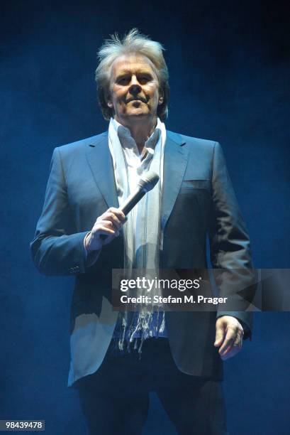 Howard Carpendale performs on stage at Olympiahalle on April 13, 2010 in Munich, Germany.