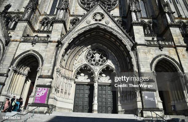 General view from the outside at VH1 Trailblazer Honors 2018 at The Cathedral of St. John the Divine on June 21, 2018 in New York City.