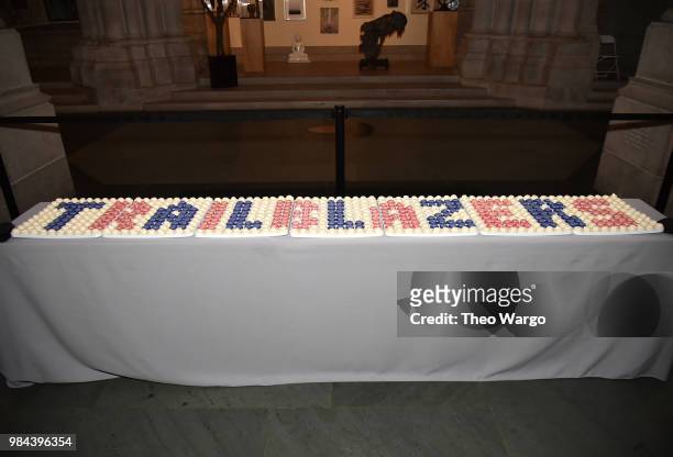 Signature cupcakes at VH1 Trailblazer Honors 2018 at The Cathedral of St. John the Divine on June 21, 2018 in New York City.