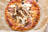 Protein meaty stonebaked pizza
