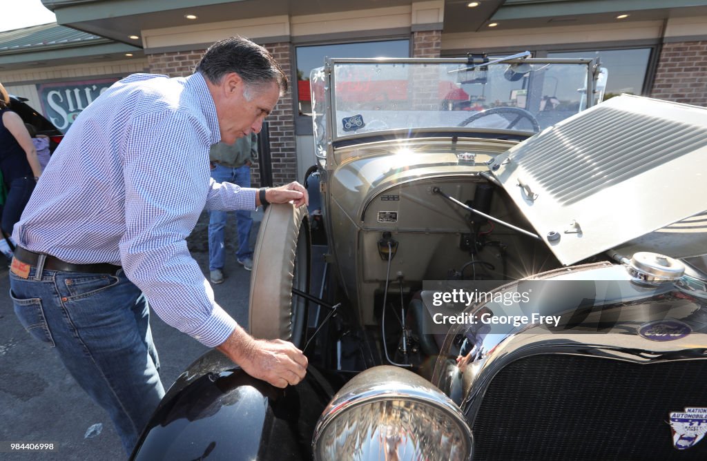 Mitt Romney Runs For Utah Senate Seat In State's Primary