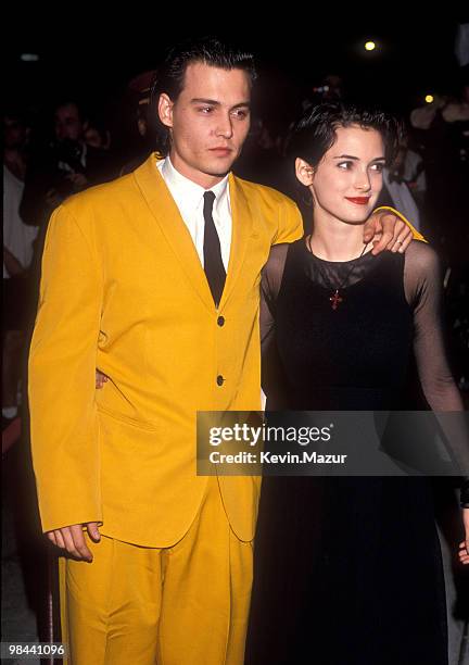 Johnny Depp and Winona Ryder