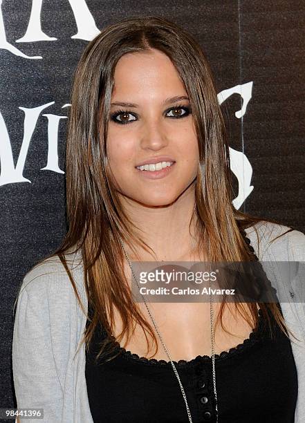 Spanish actress Ana Fernandez attends the "Alicia en el Pais de las Maravillas" premiere at the Proyecciones cinema on April 13, 2010 in Madrid,...