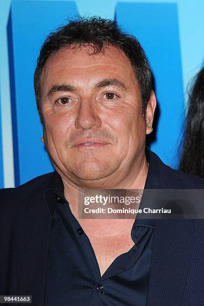 Director Fabien Ontoniente attends the Premiere of 'Camping 2' at Cinema Gaumont Opera on April 13, 2010 in Paris, France.