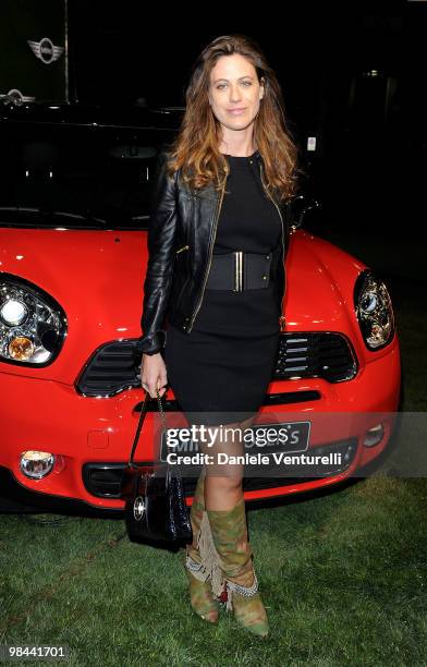 Francesca Versace attend the MINI Countryman Picnic event on April 13, 2010 in Milan, Italy.