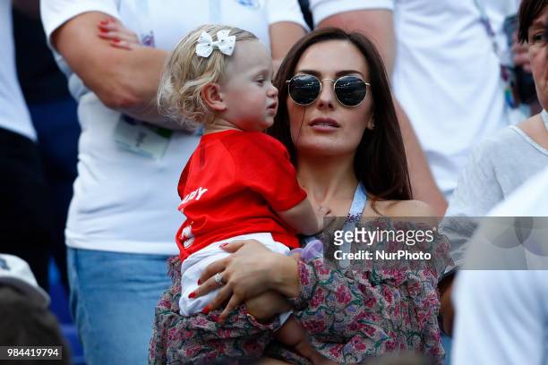 Group G England v Panama - FIFA World Cup Russia 2018 Millie Savage girlfriend of England defender John Stones at Nizhny Novgorod Stadium, Russia on...