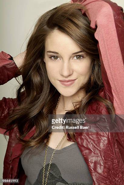 Actress Shailene Woodley poses for a portrait session in Santa Monica, CA for Complete Woman.