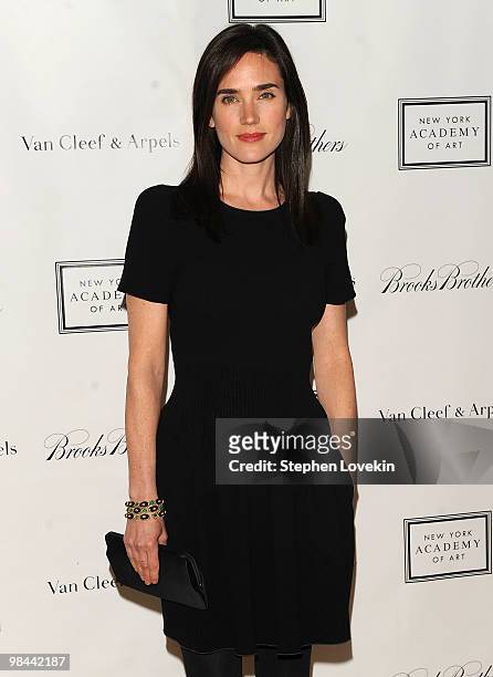 Jennifer Connelly walks the red carpet during the 2010 Tribeca Ball at the New York Academy of Art on April 13, 2010 in New York City.
