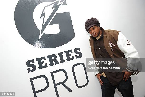 Sway Calloway attends the launch of G Series Pro by Gatorade at 40 Renwick Street on April 13, 2010 in New York City.