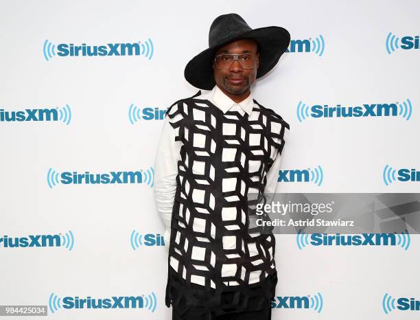 Actor Billy Porter visits the SiriusXM studios on June 26, 2018 in New York City.