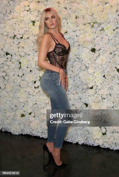 Wax figure of Khloe Kardashian is unveiled at Madame Tussauds Las Vegas at The Venetian Las Vegas on June 26, 2018 in Las Vegas, Nevada.