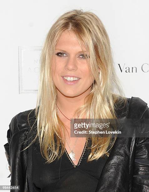 Alexandra Richards walks the red carpet during the 2010 Tribeca Ball at the New York Academy of Art on April 13, 2010 in New York City.