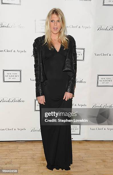 Alexandra Richards walks the red carpet during the 2010 Tribeca Ball at the New York Academy of Art on April 13, 2010 in New York City.