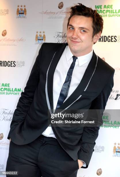 Craig Gazey attends Fashion Kicks in aid of Macmillan Cancer Relief at Old Trafford Cricket ground on April 13, 2010 in Manchester, England.