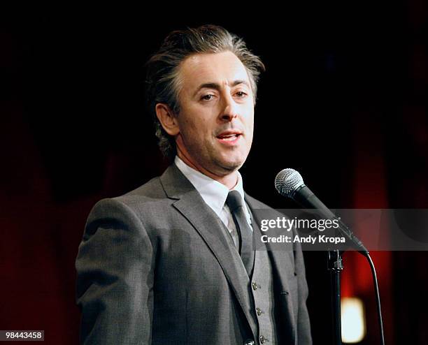 Alan Cumming attends the 25th annual Bistro Awards at Gotham Comedy Club on April 13, 2010 in New York City.