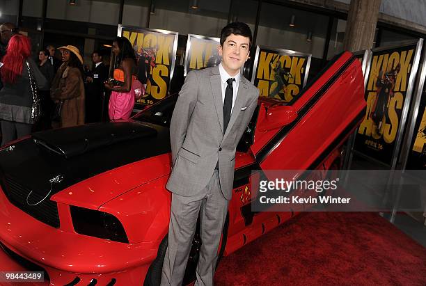 Actor Christopher Mintz-Plasse arrives at the premiere of Lionsgate's "Kick-Ass" held at The Cinerama Dome at the Arclight Hollywood on April 13,...