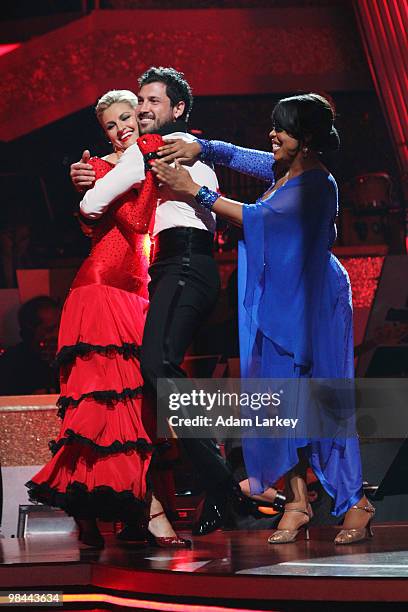 Episode 1004A" - After a night of double scores from the judges for the Rumba or Tango, the third couple to be eliminated this season was sent home...