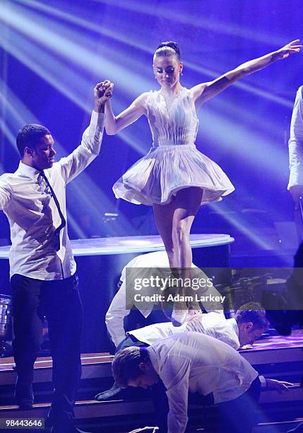 Episode 1004A" - This week's Macy's "Stars of Dance" brought New York City Ballet's principal ballerina, Tiler Peck, and violin duo "Nuttin But...