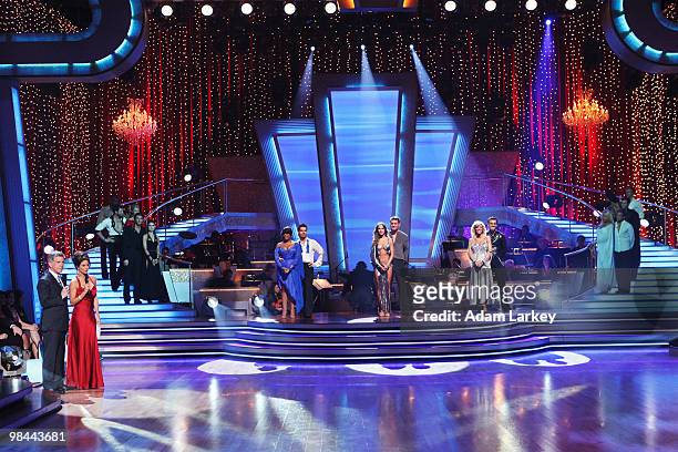 Episode 1004A" - After a night of double scores from the judges for the Rumba or Tango, the third couple to be eliminated this season was sent home...