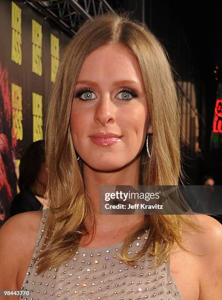 Nicky Hilton arrives at the "Kick-Ass" premiere held at ArcLight Hollywood on April 13, 2010 in Hollywood, California.