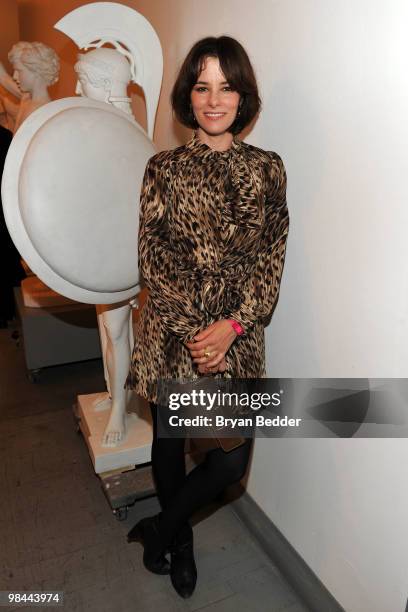 Actress Parker Posey attends the 2010 Tribeca Ball at the New York Academy of Art on April 13, 2010 in New York City.