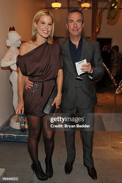 Mary Alice Stephenson and Larry Creel attend the 2010 Tribeca Ball at the New York Academy of Art on April 13, 2010 in New York City.