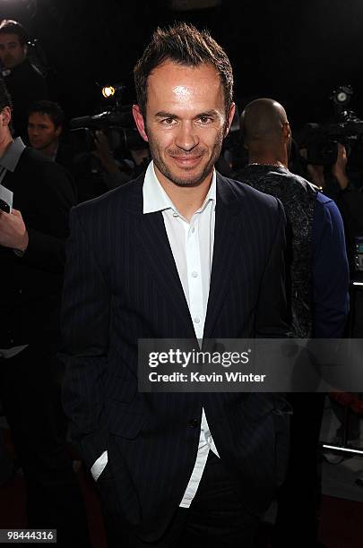 Greg Ellis arrives at the premiere of Lionsgate's "Kick-Ass" held at The Cinerama Dome at the Arclight Hollywood on April 13, 2010 in Los Angeles,...