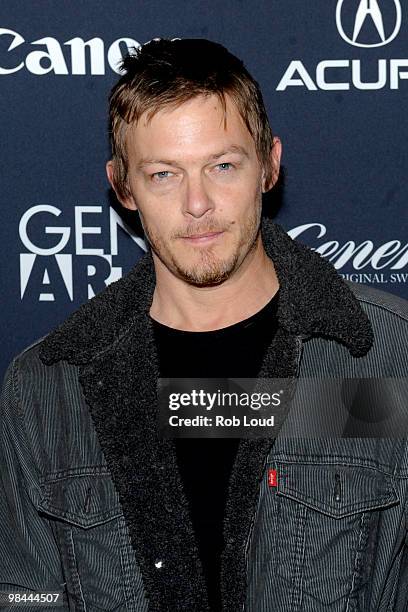 Actor Norman Reedus attends the Gen Art Film Festival screening of "Mercy" at the School of Visual Arts Theater on April 13, 2010 in New York City.