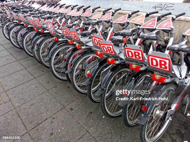 rent a bike - city bikes - karl friedrich stock pictures, royalty-free photos & images