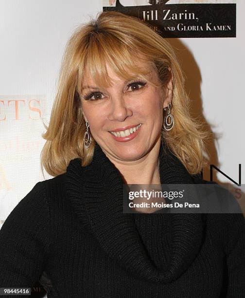 Ramona Singer attends Jill Zarin's "Secrets Of A Jewish Mother" Book Launch Party at Zarin Fabrics on April 13, 2010 in New York City.