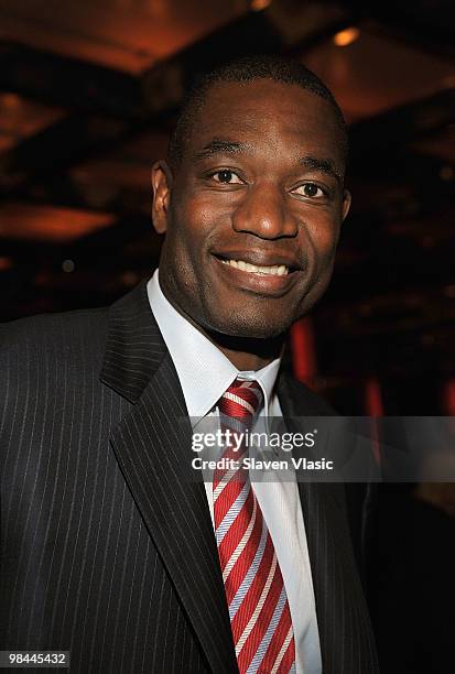 Dikembe Mutombo, Chairman and President of Dikembe Mutombo Foundation and NBA Global Ambassador attends the Miracle Corners of the World Annual Gala...