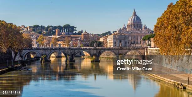 pont sant angelo rome italy - mike pont - fotografias e filmes do acervo