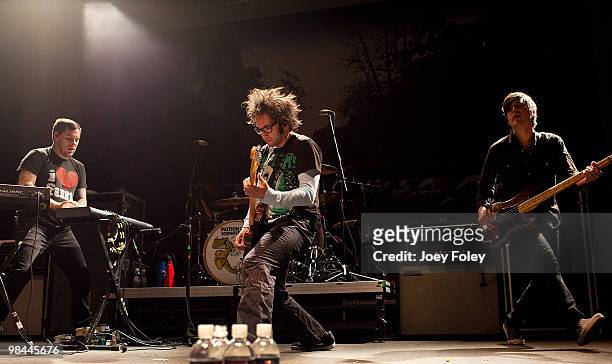 Motion City Soundtrack perform at Newport Music Hall on April 13, 2010 in Columbus, Ohio.