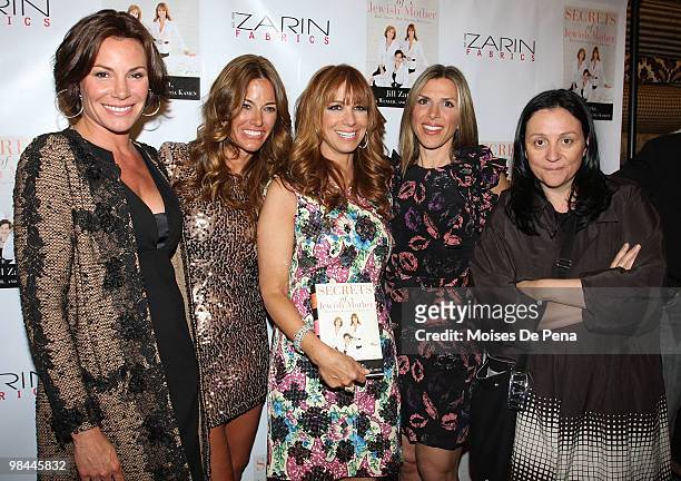 Kelly Bensimon, Ramona Singer, Jill Zarin, Jennifer Gilbert, Kelly Cutrone attend Jill Zarin's "Secrets Of A Jewish Mother" Book Launch Party at...