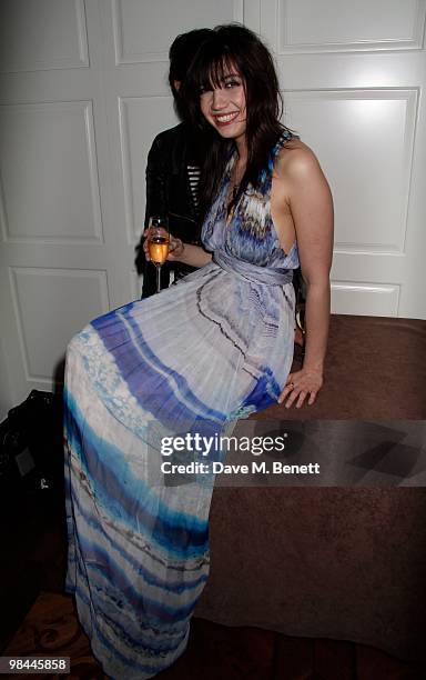 Daisy Lowe attends the Film Premier of "Boogie Woogie" at the Prince Charles Cinema in London, England. On April 14, 2010