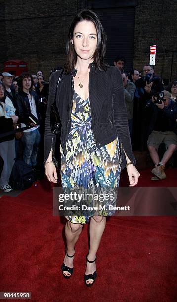 Mary McCartney attends the Film Premier of "Boogie Woogie" at the Prince Charles Cinema in London, England. On April 14, 2010