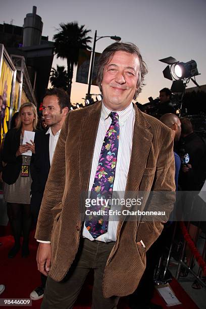 Stephen Fry at Lionsgate's Los Angeles Premiere of 'Kick Ass' on April 13, 2010 at Arclight Cinerama Dome in Hollywood, California.